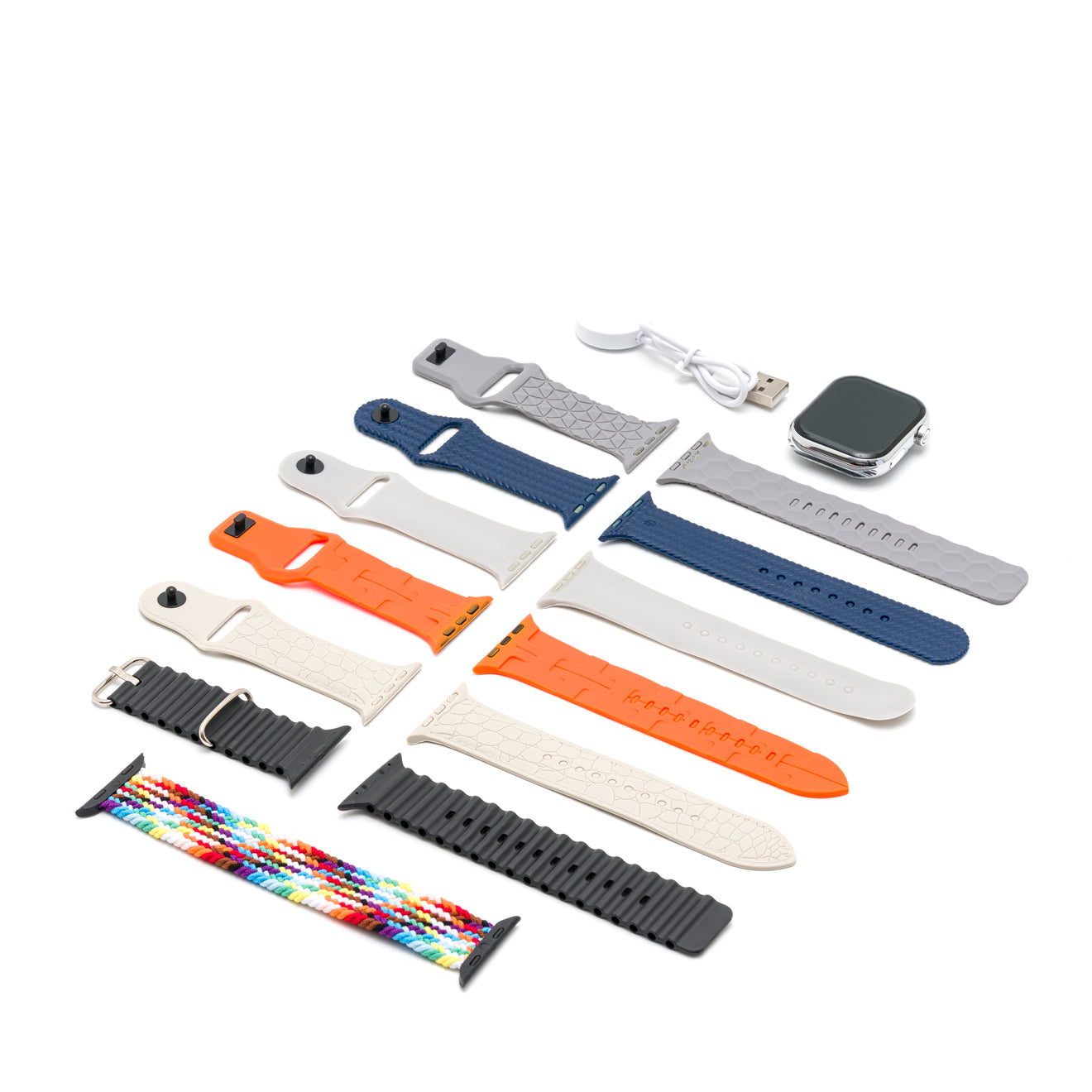 iPixi - Ultra 3rd Gen Executive 7-Strap Smart Watch Set