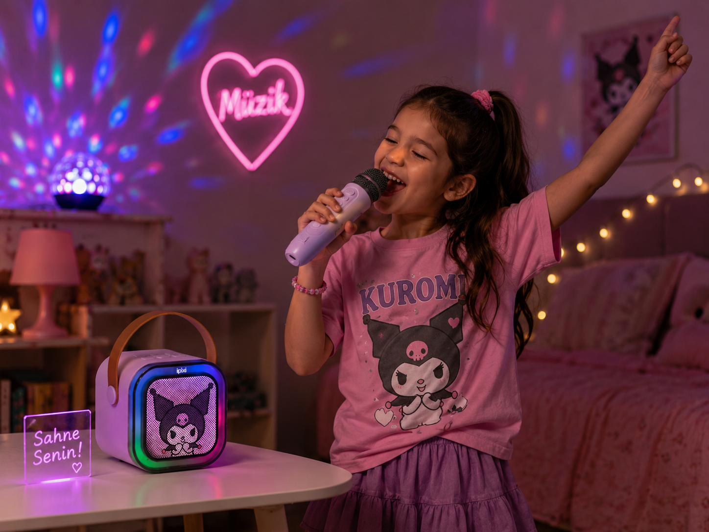 iPixi - Kuromi Karaoke Bluetooth Speaker