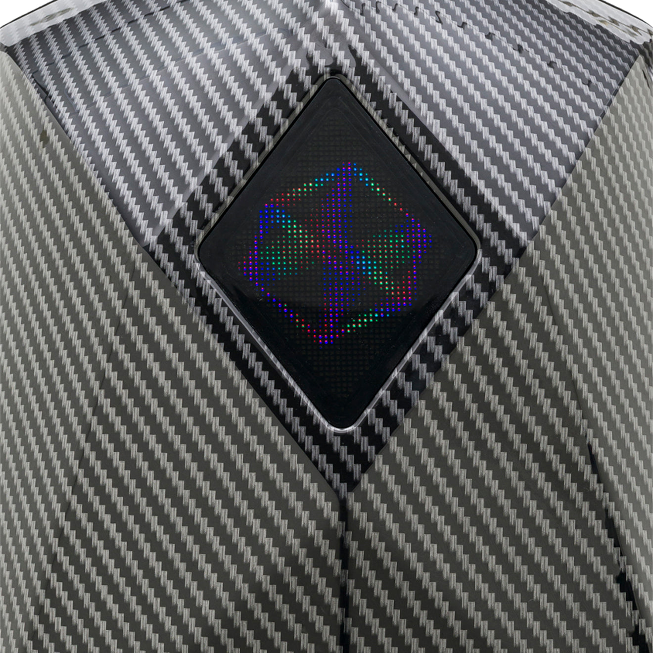iPixi – Motorcyclist and Traveller Triangle Titanium Protected LED Backpack