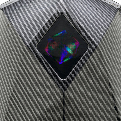 iPixi – Motorcyclist and Traveller Triangle Titanium Protected LED Backpack