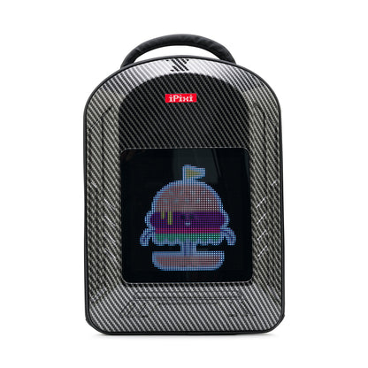iPixi – LED Screen Medium Titanium Backpack