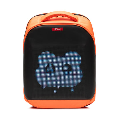 iPixi – LED Screen Medium Orange Backpack