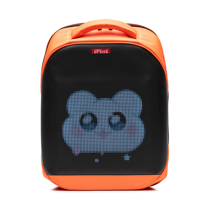 iPixi – LED Screen Medium Orange Backpack