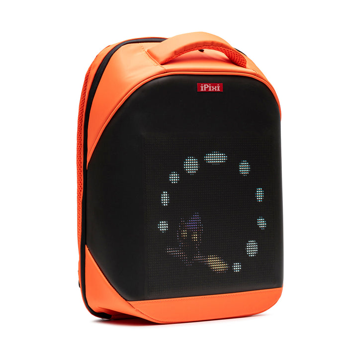 iPixi – LED Screen Medium Orange Backpack