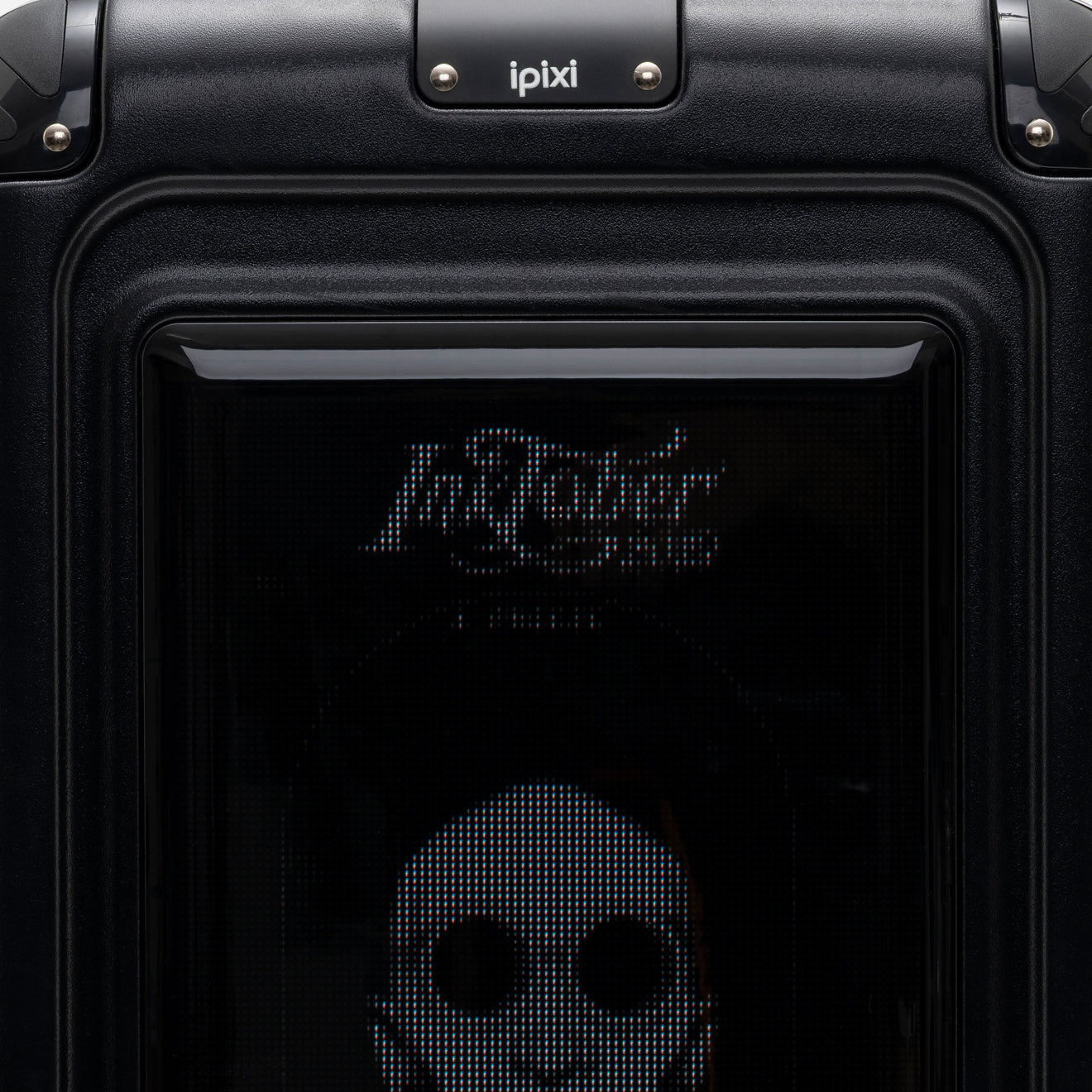 iPixi - Titan Screen LED Smart Travel Black Suitcase