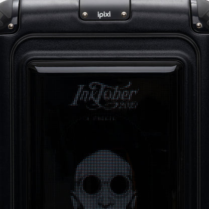 iPixi - Titan Screen LED Smart Travel Black Suitcase