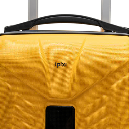 iPixi - Galaxy Voyager LED Smart Travel Yellow Suitcase