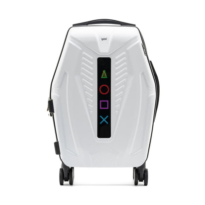 iPixi - Galaxy Voyager LED Smart Travel White Suitcase