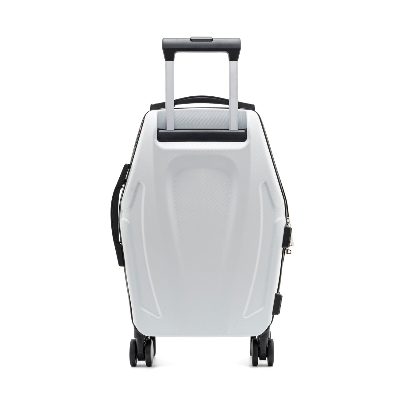 iPixi - Galaxy Voyager LED Smart Travel White Suitcase