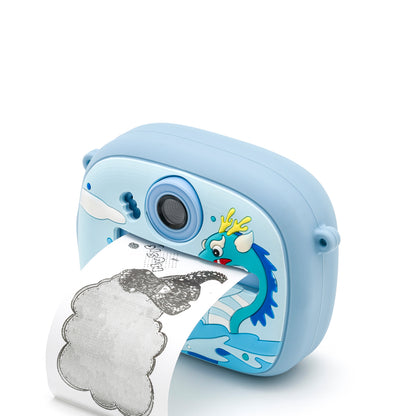 iPixi - Cheerful Kids Instant Print Blue Photo Camera