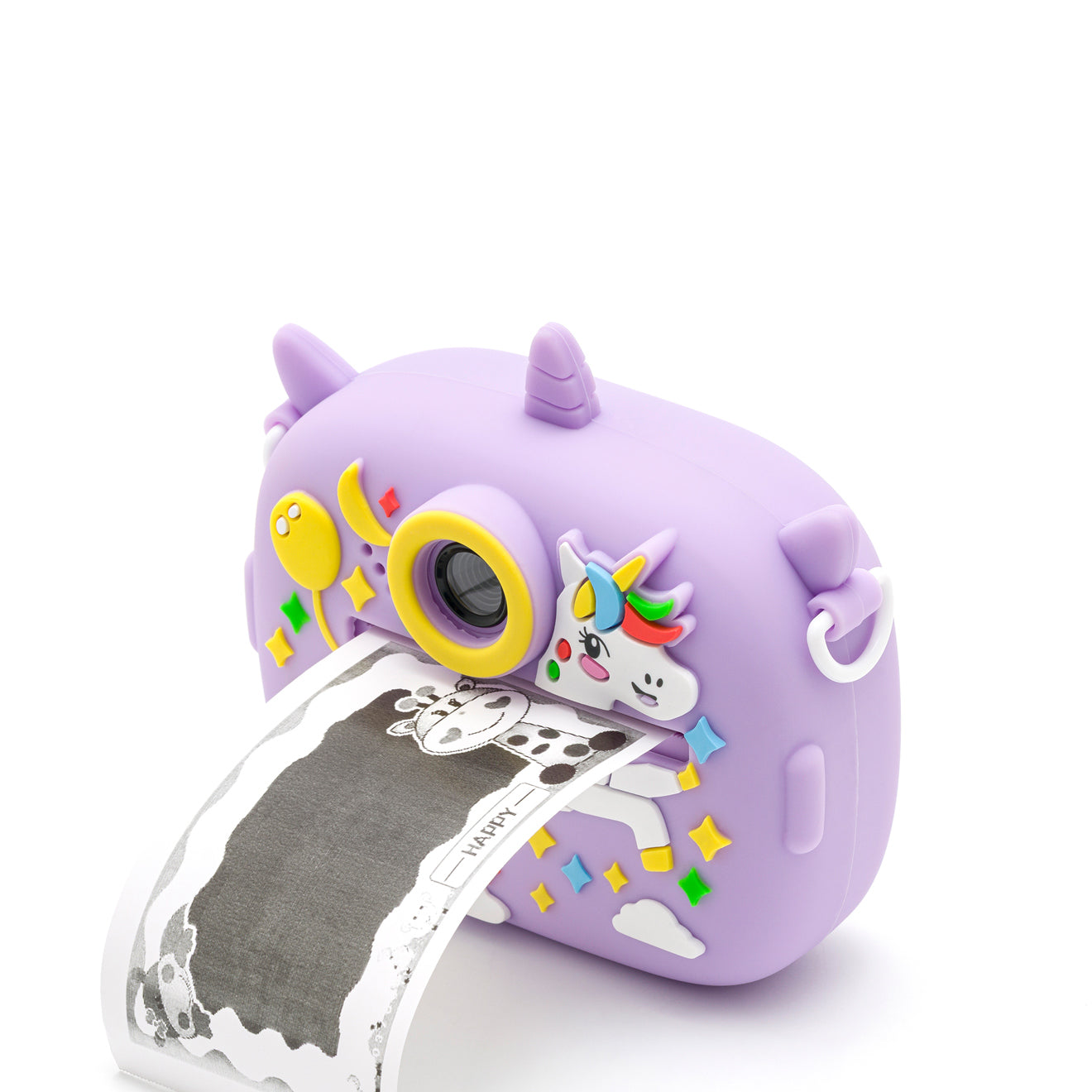 iPixi - Cheerful Kids Instant Print Purple Photo Camera