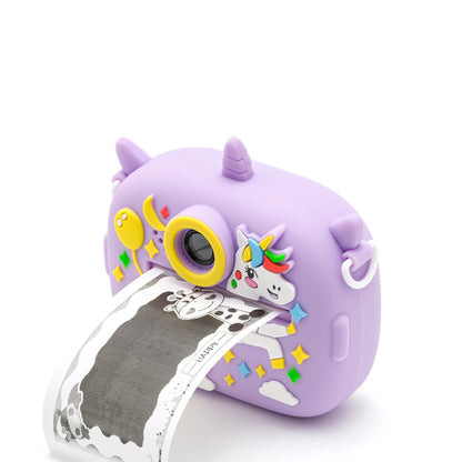 iPixi - Cheerful Kids Instant Print Purple Photo Camera