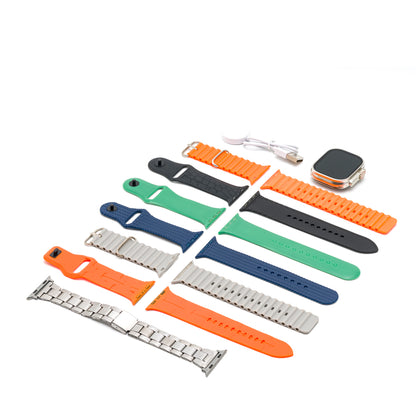 iPixi - Ultra 3rd Gen 7-Strap Sports Smart Watch Set