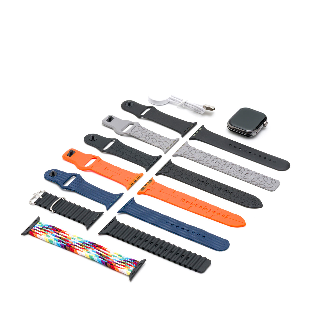 iPixi - Ultra 3rd Gen Executive 7-Strap Smart Watch Set