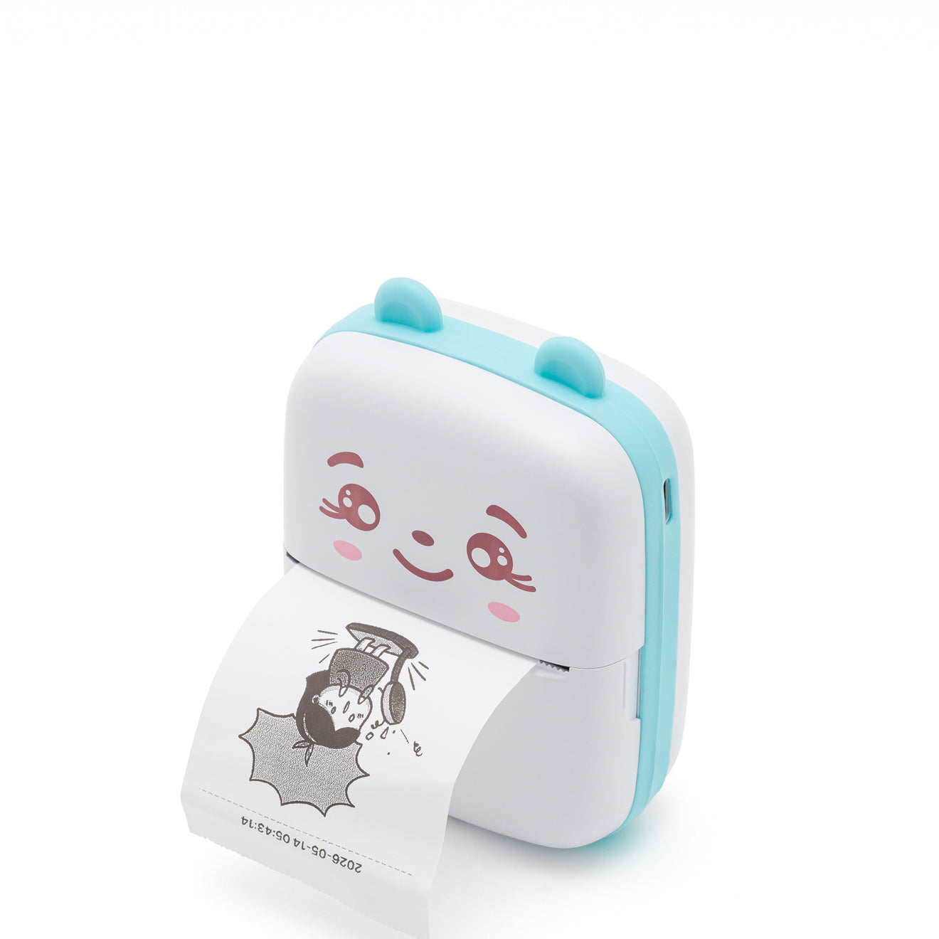 iPixi - Bluetooth Mini Cute Blue Printer