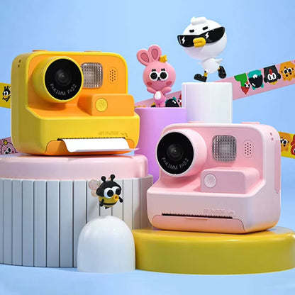 iPixi – Instant Print Digital Photo and Video Camera Orange