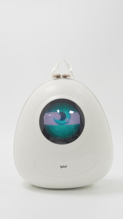 iPixi - Little Buddy LED Preschool Smart White Backpack