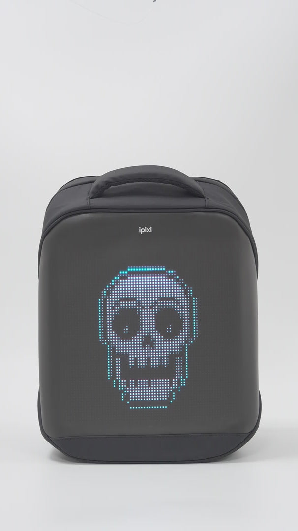 iPixi - Smart LED Display Black Backpack